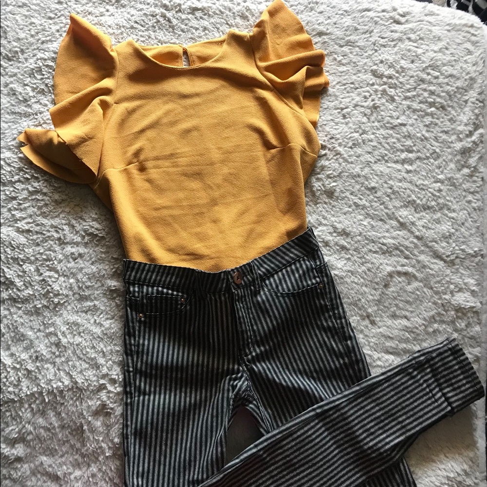 Butterfly Sleeve Blouse